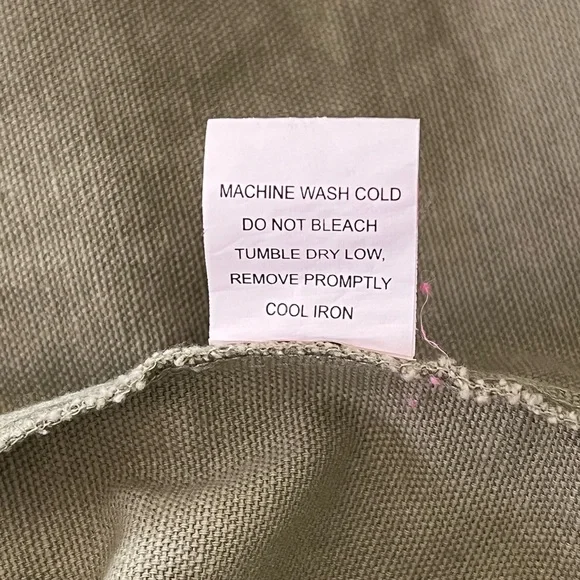 Floriana | Green cotton zip front jacket embroidered details women’s siz… - Picture 11 of 11